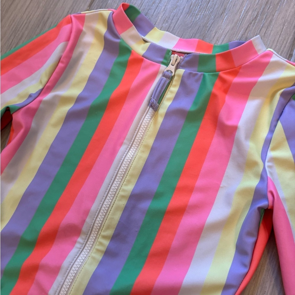 GAP Kids Multicolor Striped Rashguard - Picture 3 of 7